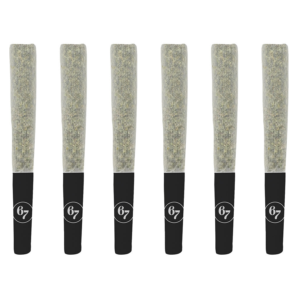 Sixty Seven Sins - Fire Pack - 6x0.5g Pre-Rolls